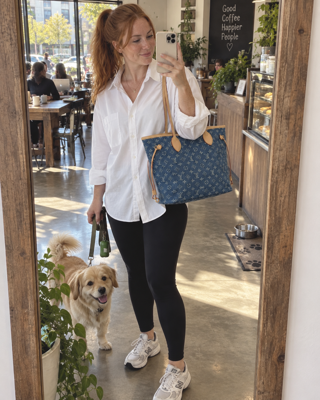 Denim Neverfull-Style Tote Bag MM: How to Style a Denim Tote Bag