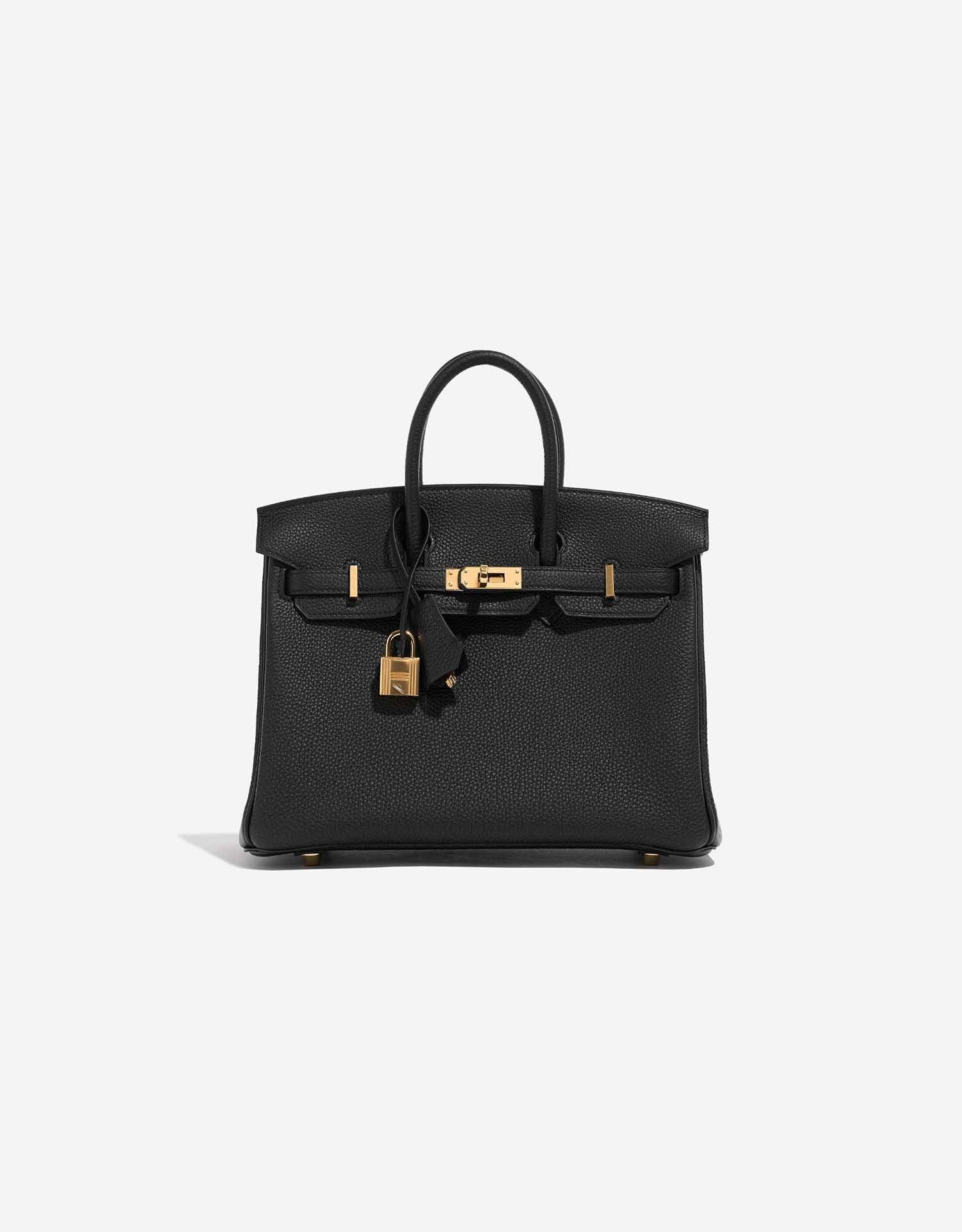 Black Birkin 25.
