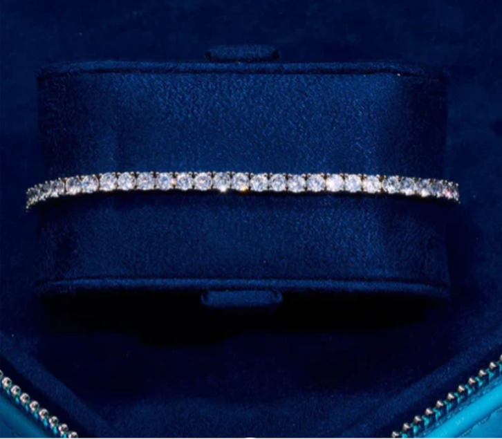 moissanite tennis bracelet