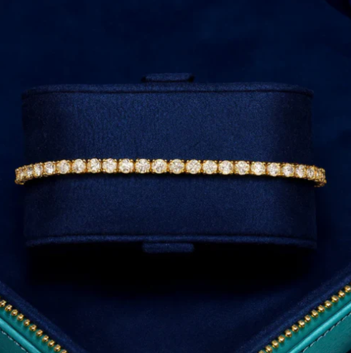 moissanite tennis bracelet