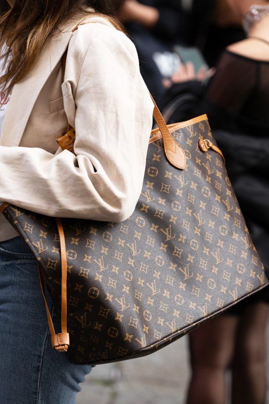 Monogram-Inspired Neverfull-Style