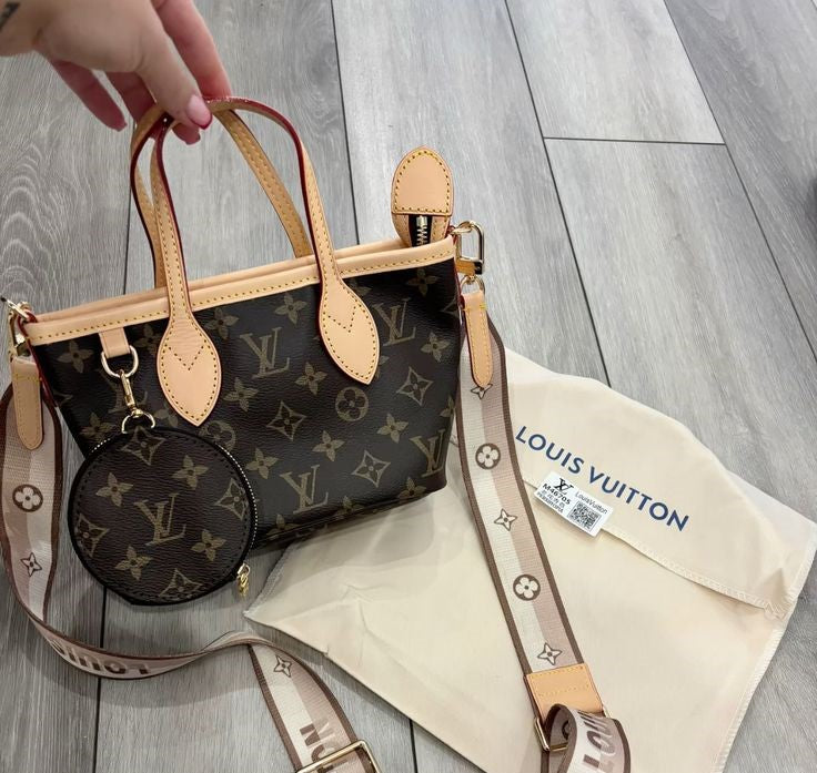 Monogram-Inspired Neverfull-Style