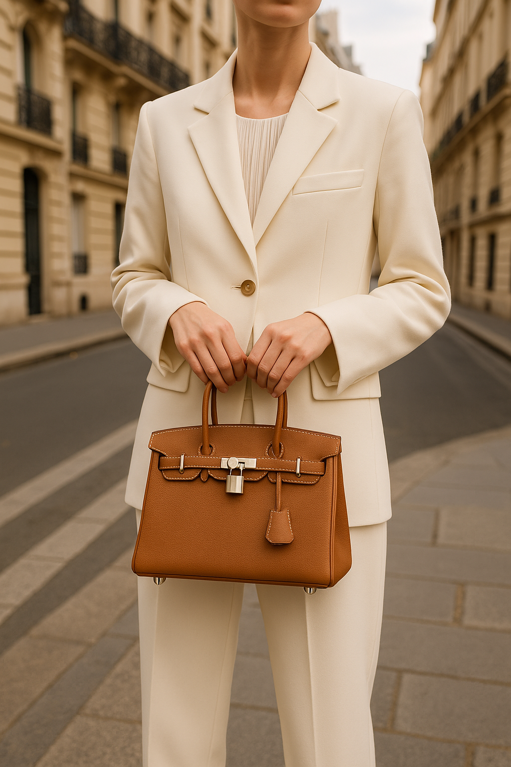 Brown Birkin 25.