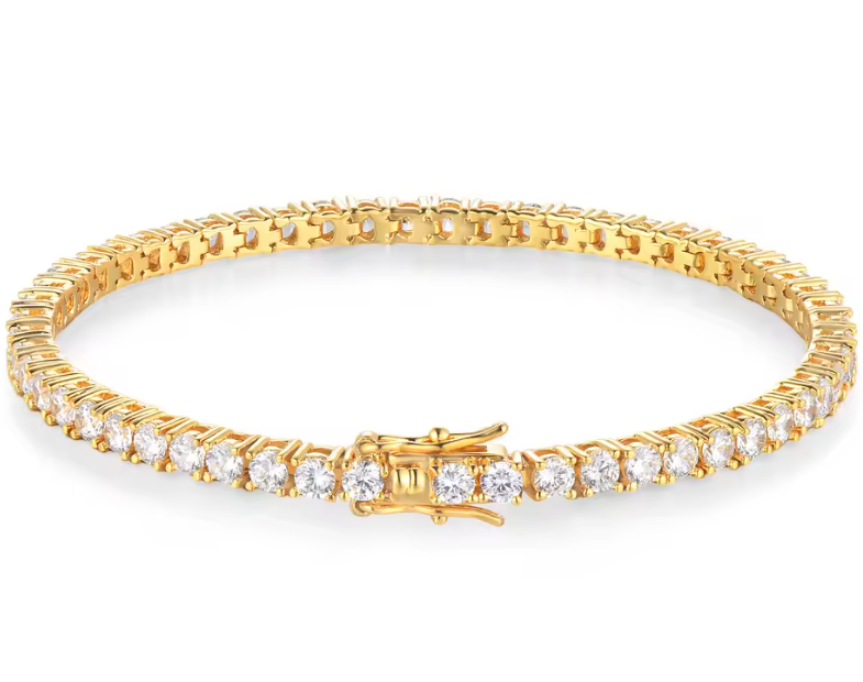 moissanite tennis bracelet