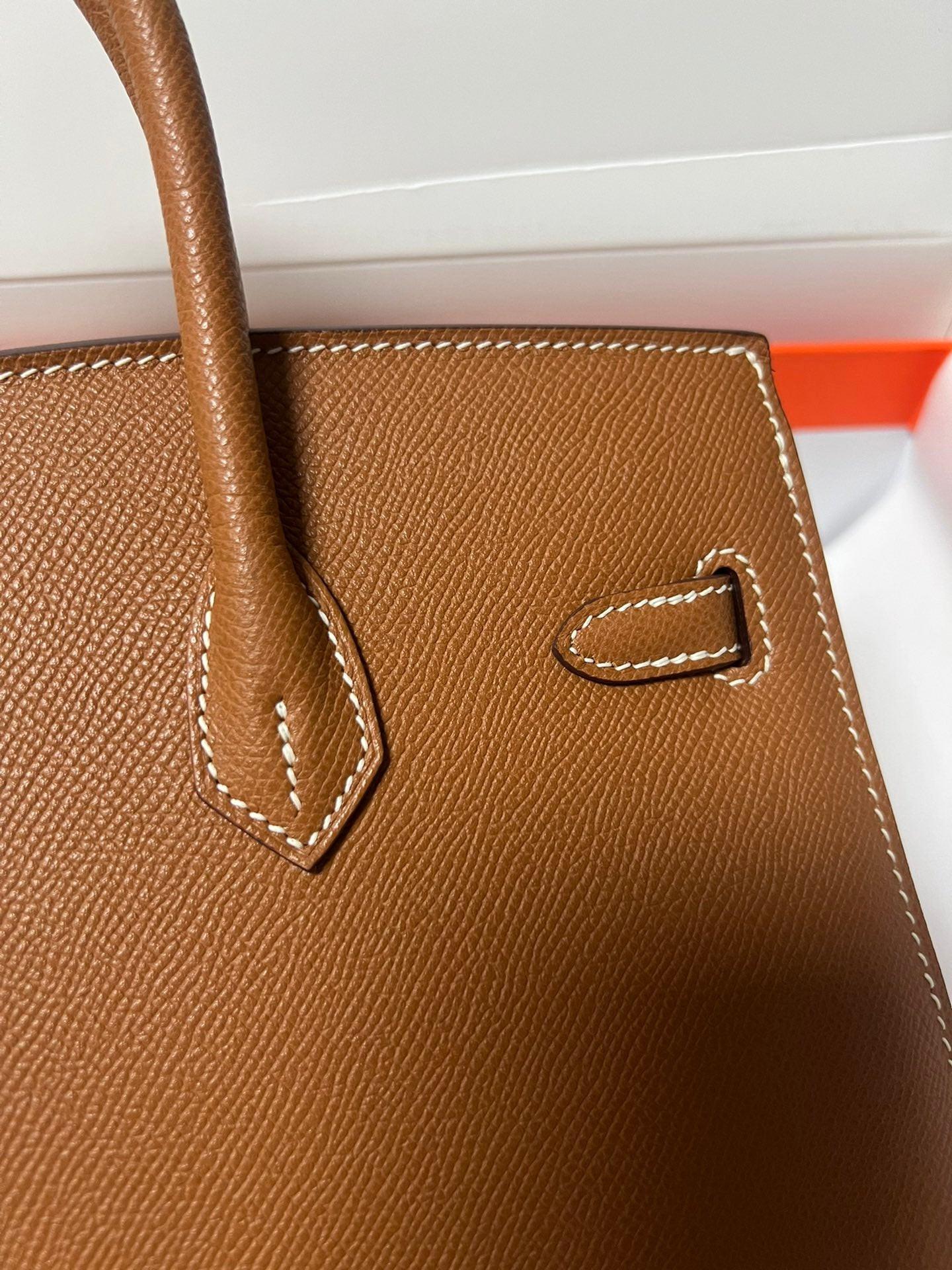 Brown Birkin 25.