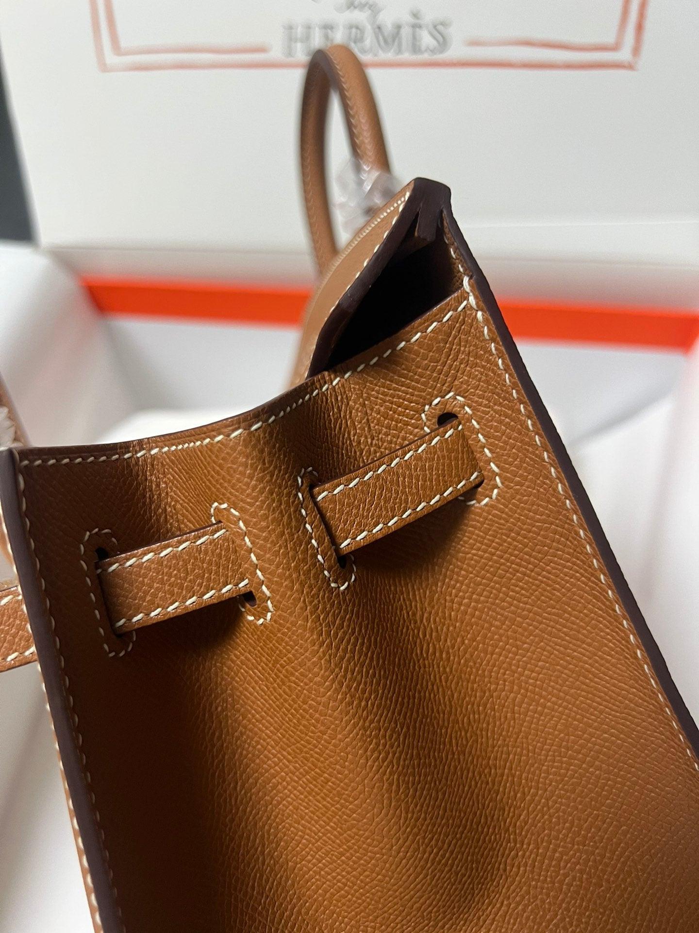 Brown Birkin 25.
