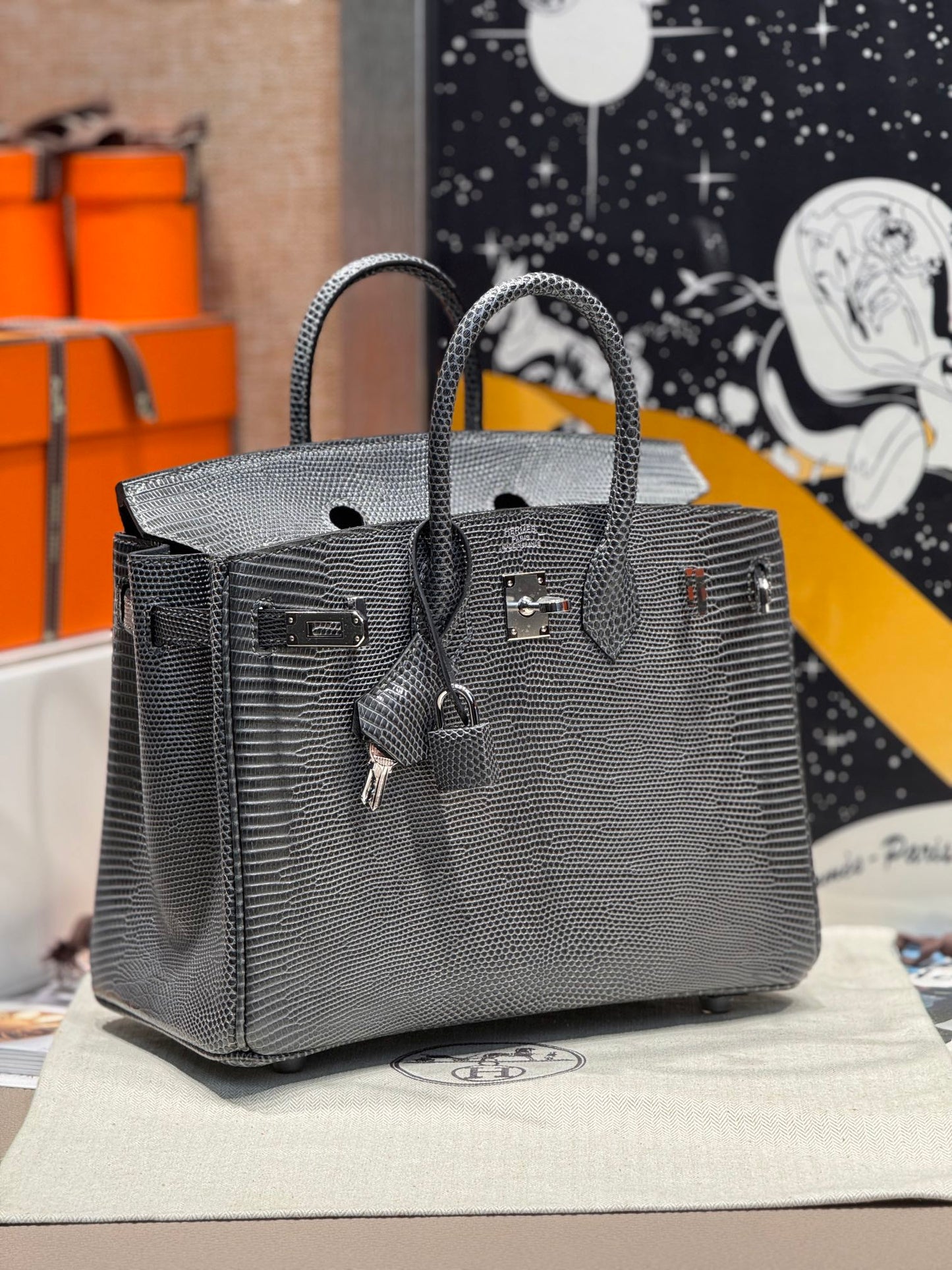 Birkin 25 Lizard.