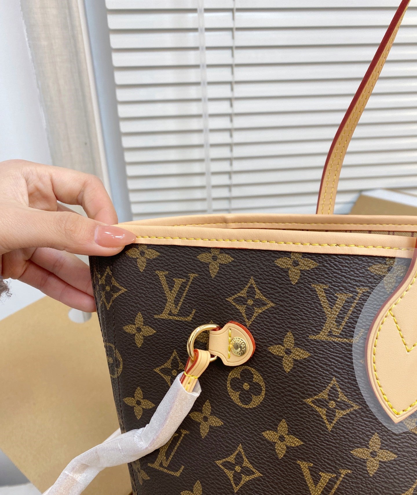 Monogram-Inspired Neverfull-Style